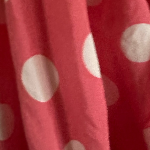 Valentines Day.  Torrid Salmon w/White Polka Dot Dress    Size 2. (2x) - Picture 4 of 4